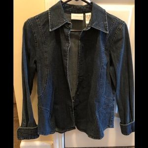 Liz Claiborne light weight denim jacket